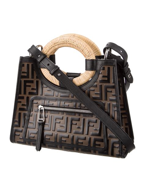 fendi bag size|Fendi runaway small tote.